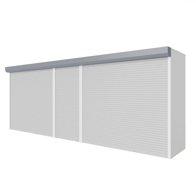 Шкаф для паркинга трехсекционный 2300x4650x900