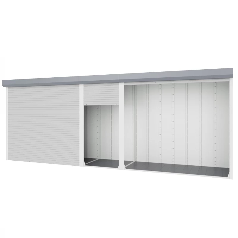 Шкаф для паркинга трехсекционный 2300x4650x900