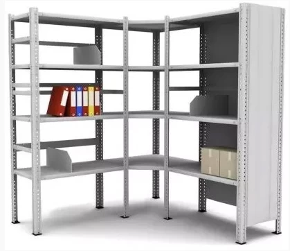 Стеллаж металлический угловой Титан МС 2000x600x400/5