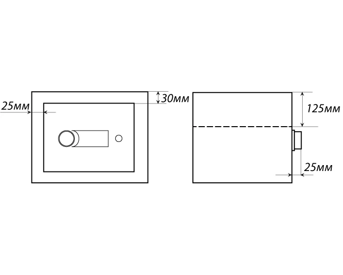 Взломостойкий сейф Safetronics NTR-24EМ