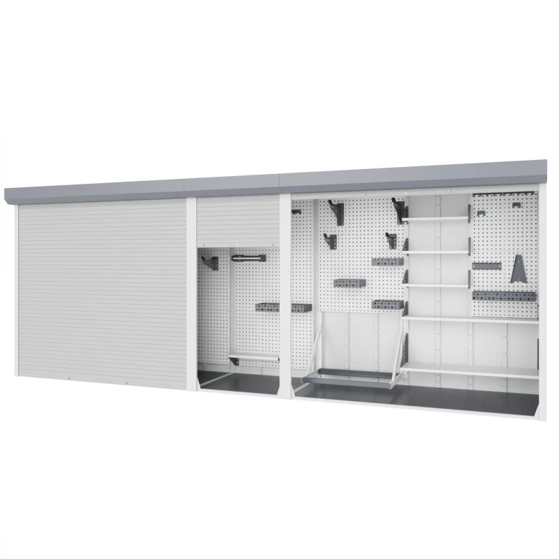 Шкаф для паркинга трехсекционный 2300x4650x900