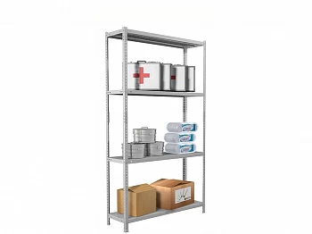 Стеллаж металлический MS Standart 160KD/70x30/4