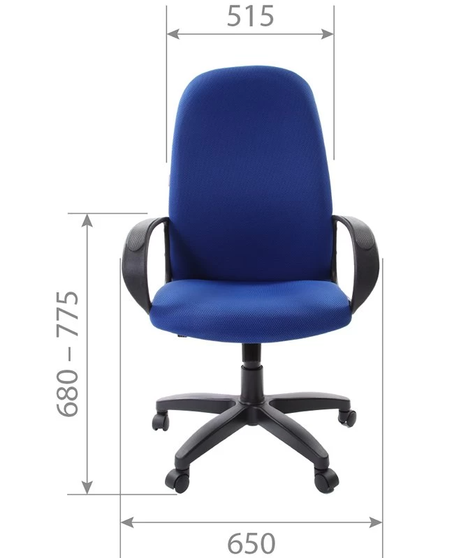 Кресло Chairman 279 (ткань TW  черная)