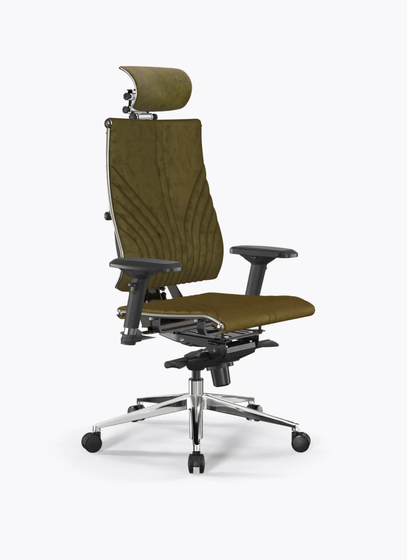Кресло Метта Y 4D Triumph L2-12D/2315239 (велюр Goya оливковый)