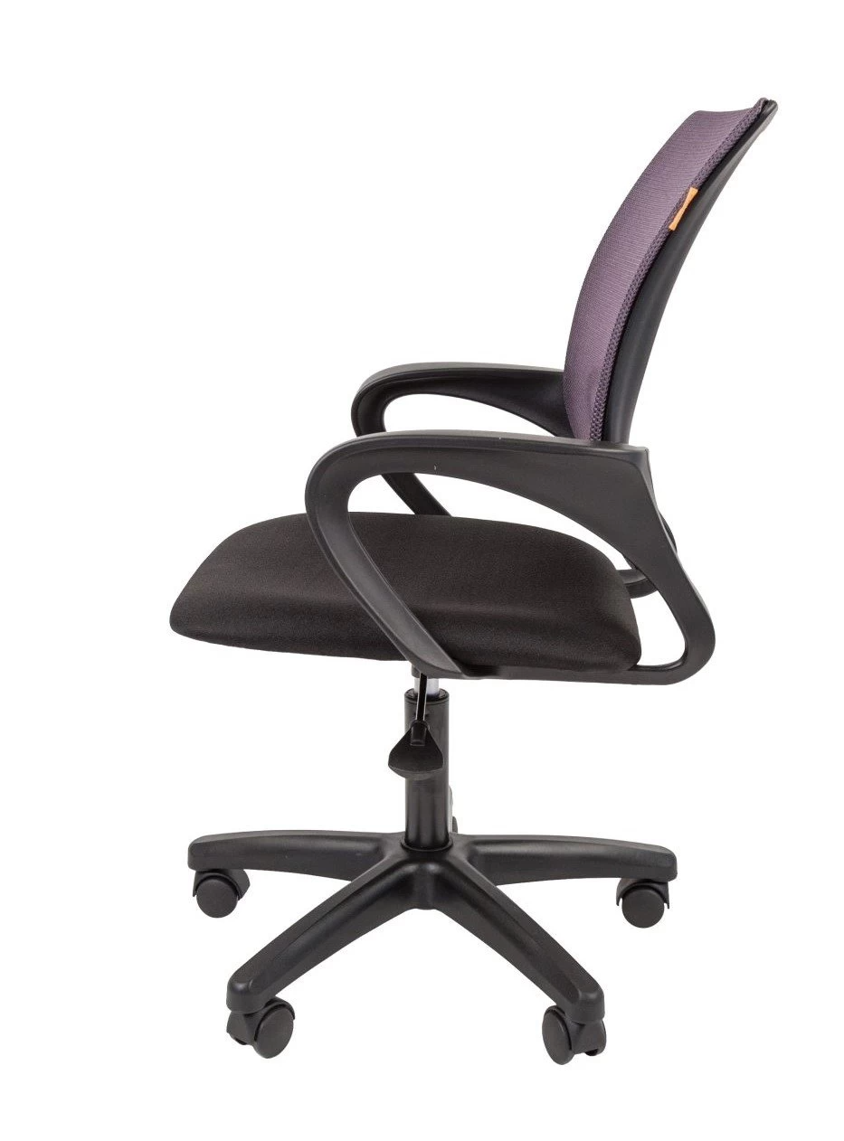 Кресло Chairman 696 LT (сетка серая/ткань черная)