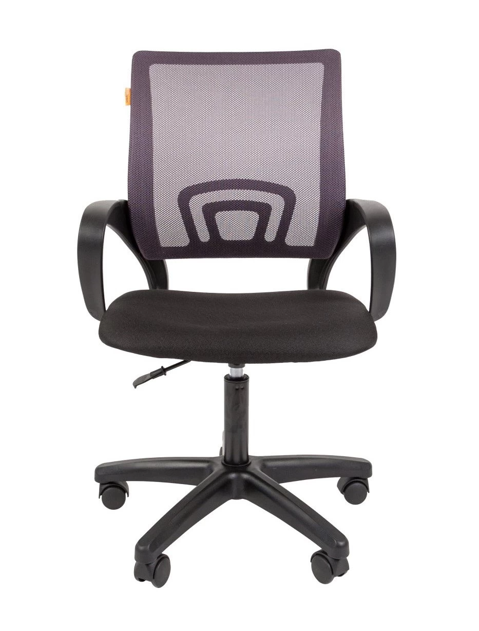 Кресло Chairman 696 LT (сетка серая/ткань черная)