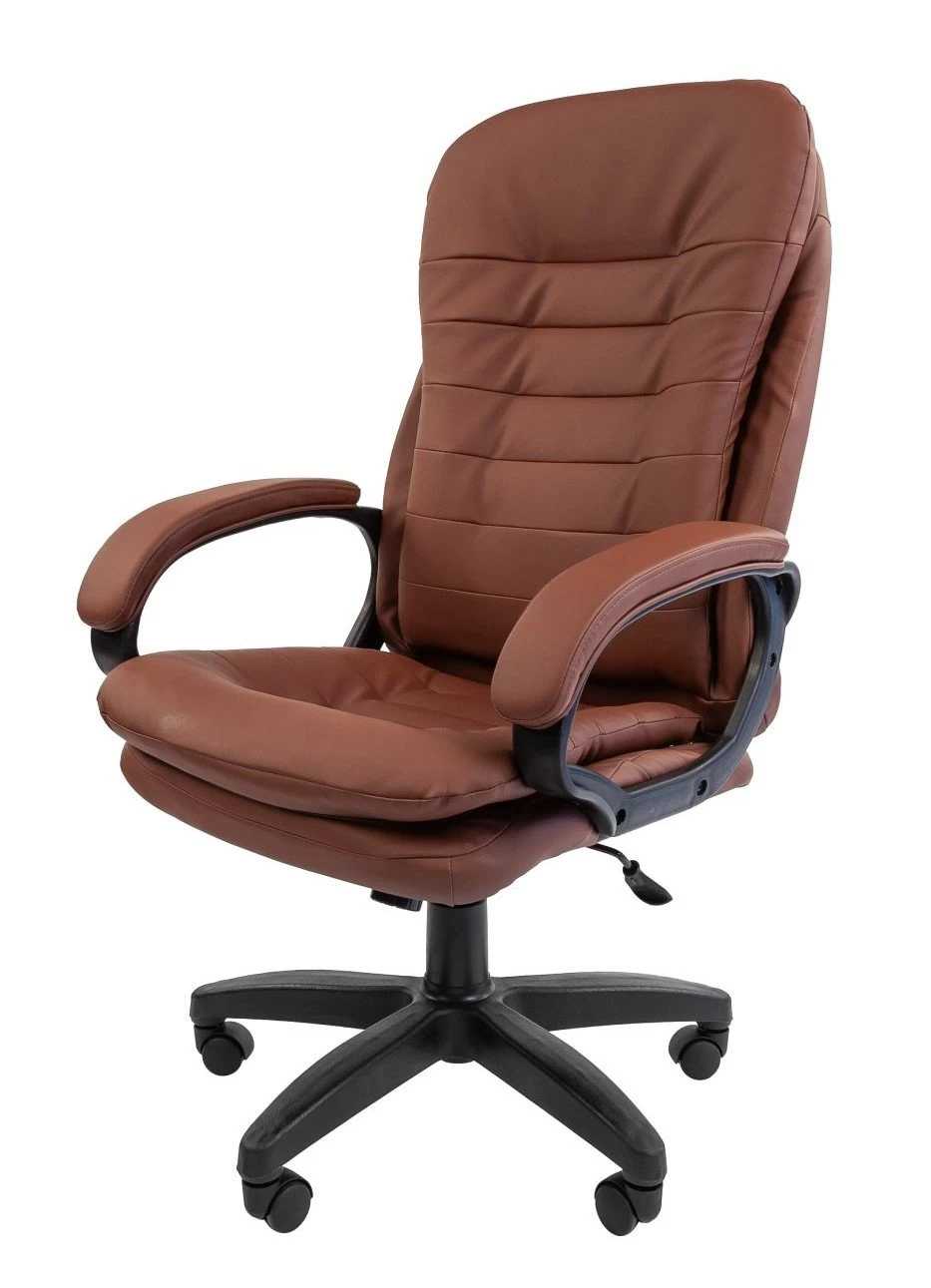Кресло Chairman 795 LT (экокожа коричневая)